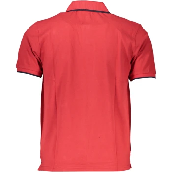 NORTH SAILS MEN'S RED SHORT SLEEVED POLO SHIRT