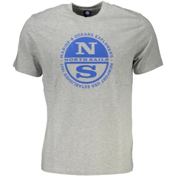 NORTH SAILS MEN'S GRAY T-SHIRT