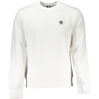NORTH SAILS MEN'S WHITE SWEATSHIRT NORTH SAILS MEN'S WHITE SWEATSHIRT