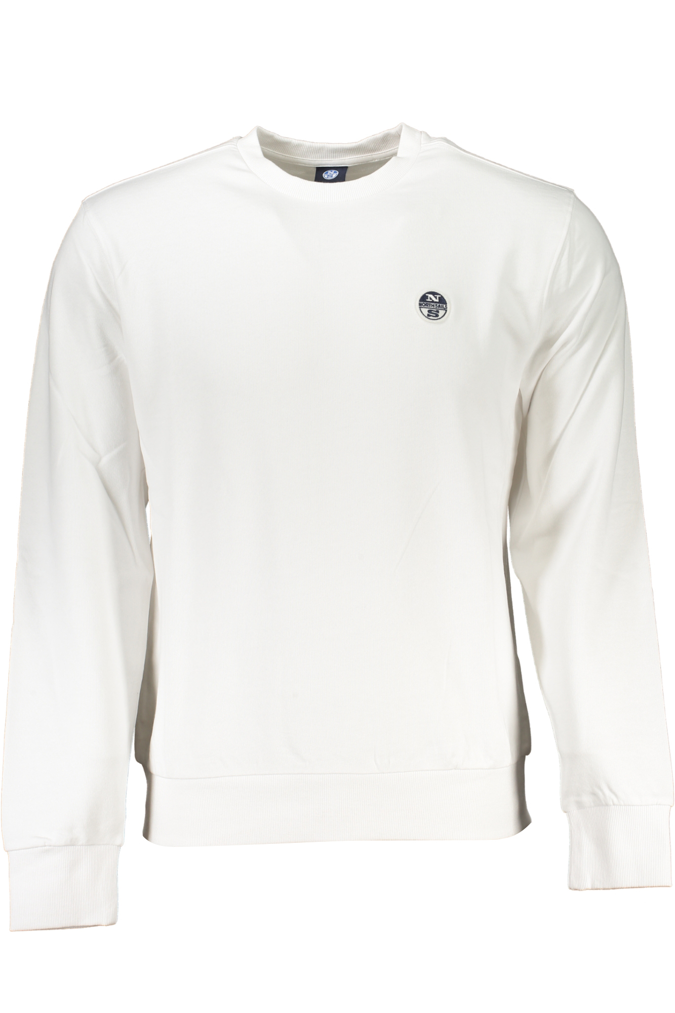 NORTH SAILS MEN'S WHITE SWEATSHIRT NORTH SAILS MEN'S WHITE SWEATSHIRT