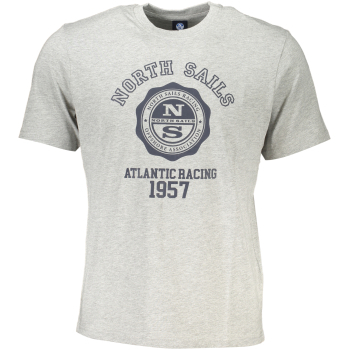 NORTH SAILS MEN'S GRAY T-SHIRT NORTH SAILS MEN'S GRAY T-SHIRT