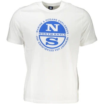 NORTH SAILS MEN'S WHITE T-SHIRT
