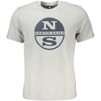 NORTH SAILS MEN'S GRAY T-SHIRT GRAY NORTH SAILS MEN'S GRAY T-SHIRT GRAY