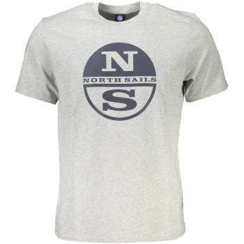 NORTH SAILS MEN'S GRAY T-SHIRT GRAY NORTH SAILS MEN'S GRAY T-SHIRT GRAY