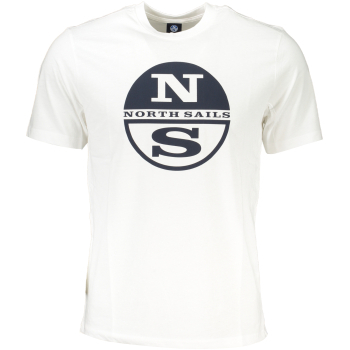 NORTH SAILS MEN'S WHITE T-SHIRT NORTH SAILS MEN'S WHITE T-SHIRT