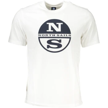 NORTH SAILS MEN'S WHITE T-SHIRT NORTH SAILS MEN'S WHITE T-SHIRT