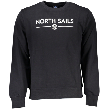 NORTH SAILS MEN'S BLACK SWEATSHIRT NORTH SAILS MEN'S BLACK SWEATSHIRT
