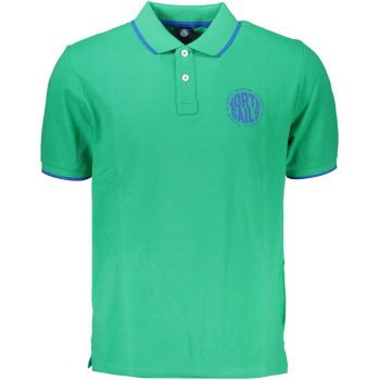 NORTH SAILS GREEN MEN'S SHORT SLEEVED POLO SHIRT NORTH SAILS GREEN MEN'S SHORT SLEEVED POLO SHIRT