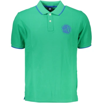 NORTH SAILS GREEN MEN'S SHORT SLEEVED POLO SHIRT NORTH SAILS GREEN MEN'S SHORT SLEEVED POLO SHIRT