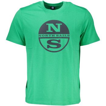 NORTH SAILS GREEN MEN'S T-SHIRT NORTH SAILS GREEN MEN'S T-SHIRT