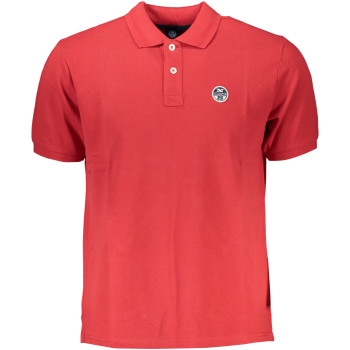 NORTH SAILS MEN'S RED SHORT SLEEVED POLO SHIRT NORTH SAILS MEN'S RED SHORT SLEEVED POLO SHIRT