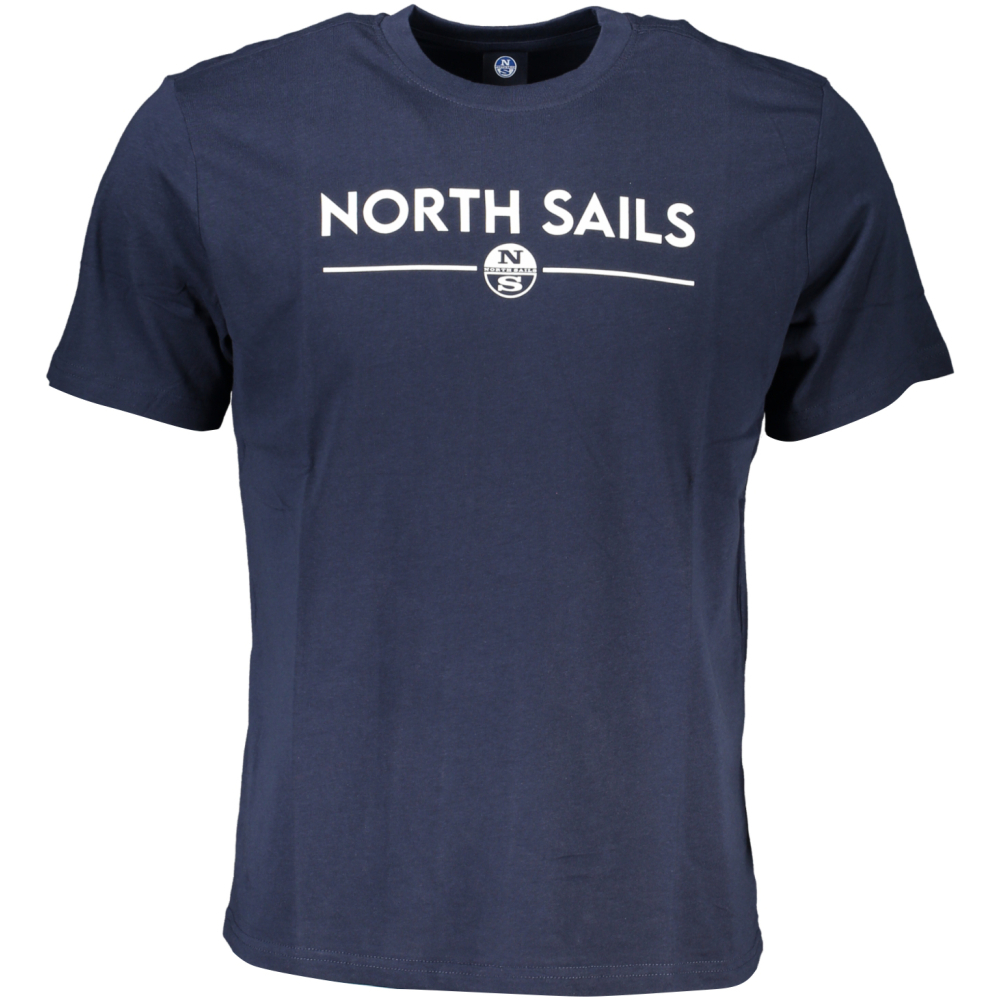 NORTH SAILS MEN'S NAVY BLUE T-SHIRT