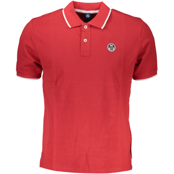 NORTH SAILS MEN'S RED SHORT SLEEVED POLO SHIRT NORTH SAILS MEN'S RED SHORT SLEEVED POLO SHIRT