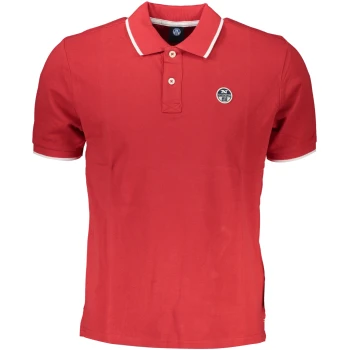 NORTH SAILS MEN'S RED SHORT SLEEVED POLO SHIRT NORTH SAILS MEN'S RED SHORT SLEEVED POLO SHIRT