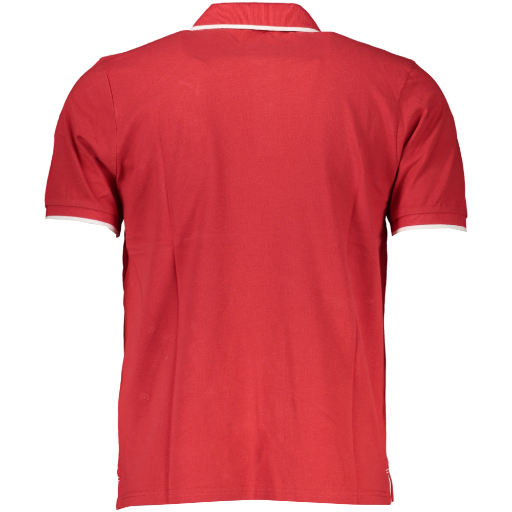 NORTH SAILS MEN'S RED SHORT SLEEVED POLO SHIRT