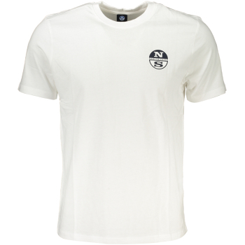 NORTH SAILS MEN'S WHITE T-SHIRT NORTH SAILS MEN'S WHITE T-SHIRT