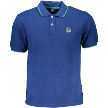 NORTH SAILS MEN'S SHORT SLEEVED BLUE POLO SHIRT NORTH SAILS MEN'S SHORT SLEEVED BLUE POLO SHIRT
