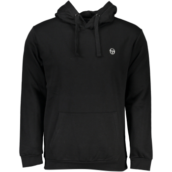 SERGIO TACCHINI MEN'S BLACK HOODIE SERGIO TACCHINI MEN'S BLACK HOODIE