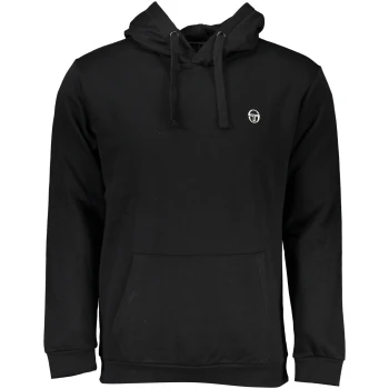 SERGIO TACCHINI MEN'S BLACK HOODIE SERGIO TACCHINI MEN'S BLACK HOODIE