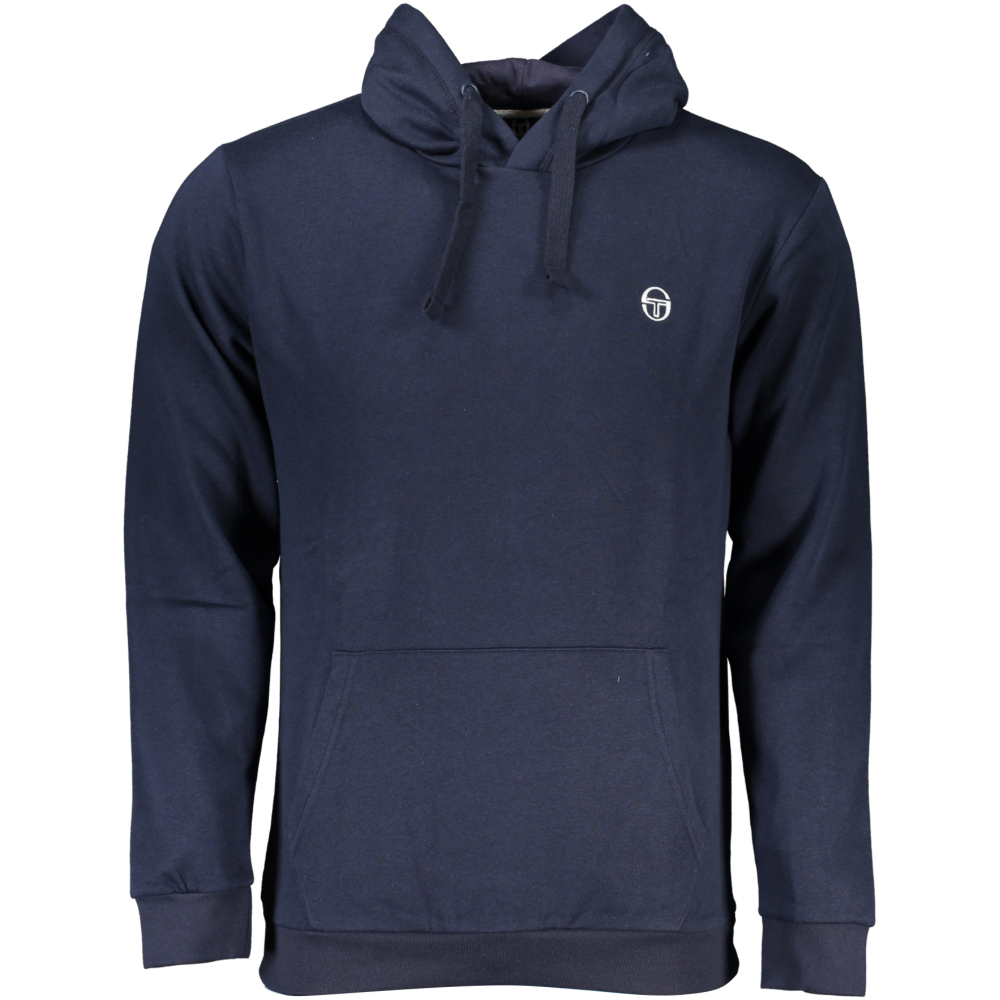 SERGIO TACCHINI MEN'S NAVY BLUE HOODIE