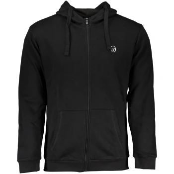 SERGIO TACCHINI MEN'S BLACK HOODIE SERGIO TACCHINI MEN'S BLACK HOODIE