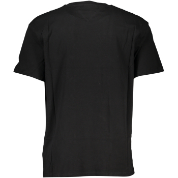 TOMMY HILFIGER MEN'S BLACK T-SHIRT