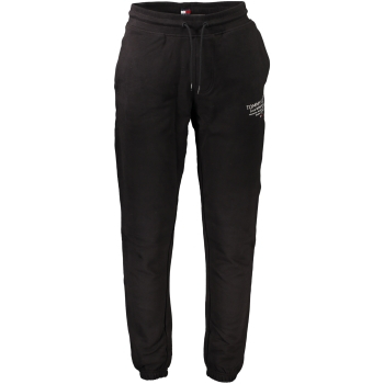 TOMMY HILFIGER MEN'S BLACK JOGGERS