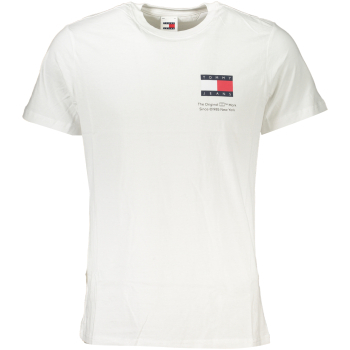TOMMY HILFIGER MEN'S WHITE T-SHIRT