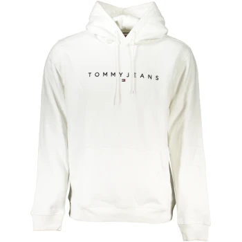 TOMMY HILFIGER MEN'S WHITE HOODIE