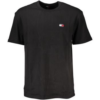 TOMMY HILFIGER MEN'S BLACK T-SHIRT
