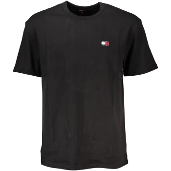 TOMMY HILFIGER MEN'S BLACK T-SHIRT