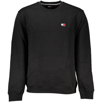 TOMMY HILFIGER MEN'S BLACK T-SHIRT