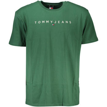 TOMMY HILFIGER GREEN MEN'S T-SHIRT
