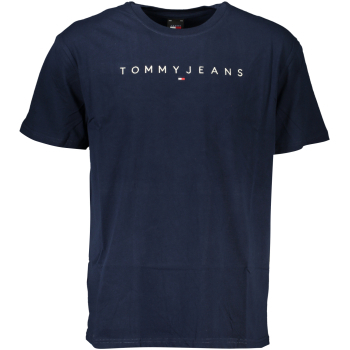 TOMMY HILFIGER MEN'S NAVY BLUE T-SHIRT