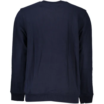 TOMMY HILFIGER MEN'S NAVY BLUE ORGANIC COTTON SWEATSHIRT