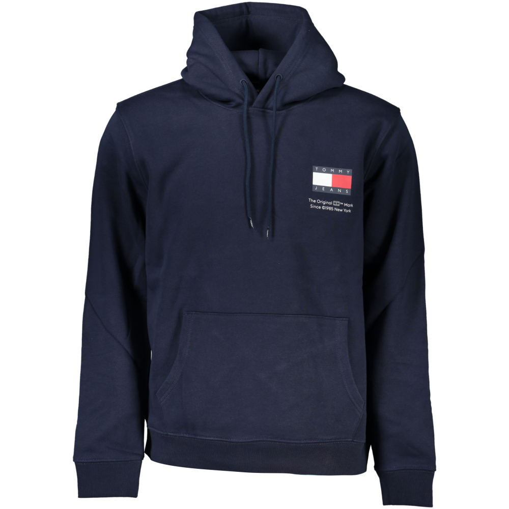 TOMMY HILFIGER MEN'S NAVY BLUE HOODIE