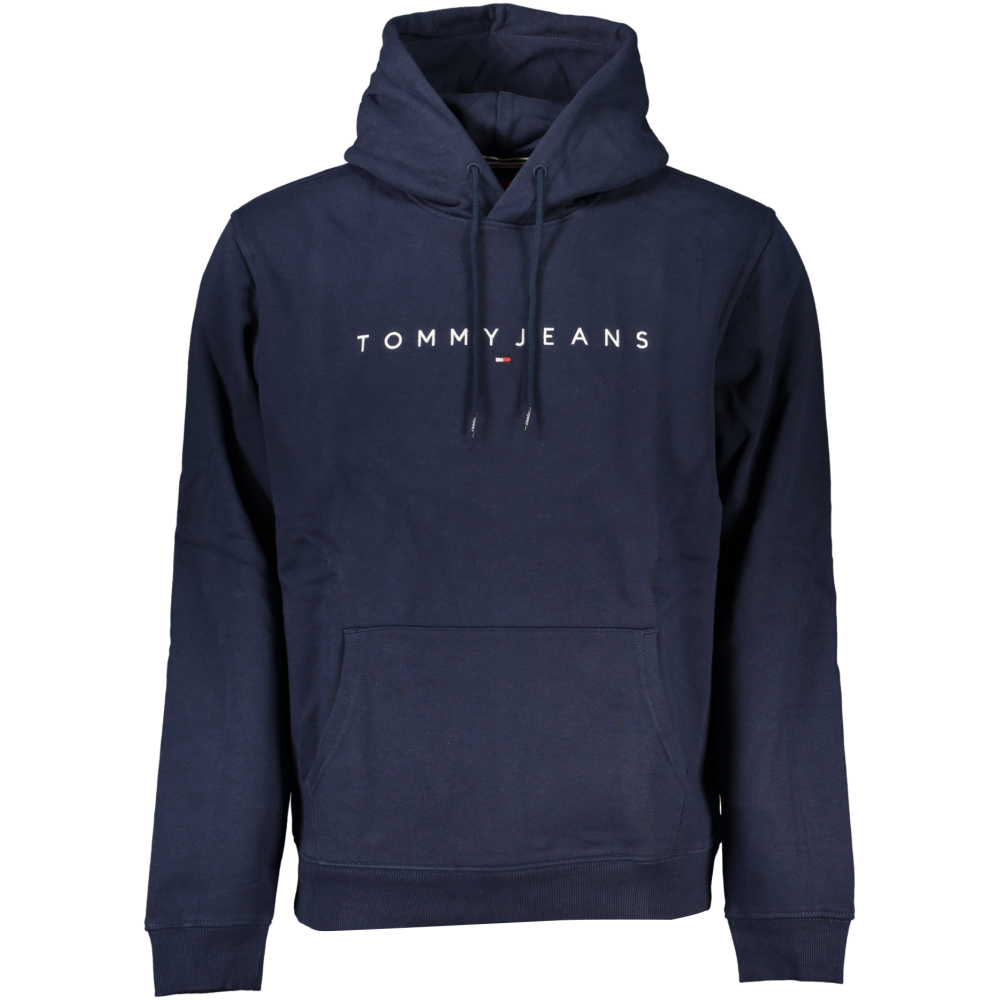 TOMMY HILFIGER MEN'S NAVY BLUE HOODIE