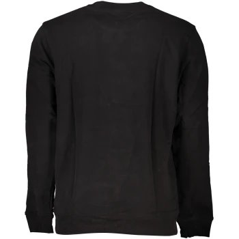 TOMMY HILFIGER MEN'S BLACK ORGANIC COTTON SWEATSHIRT