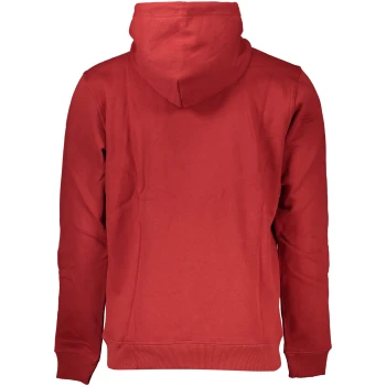 TOMMY HILFIGER MEN'S RED HOODIE