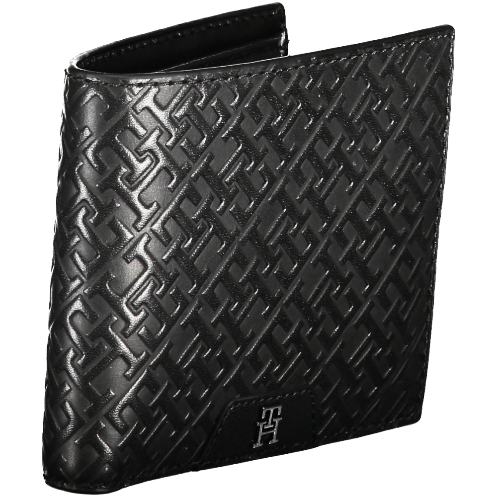 TOMMY HILFIGER MEN'S BLACK WALLET