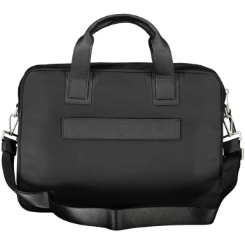 TOMMY HILFIGER BLACK MAN BRIEFCASE TOMMY HILFIGER BLACK MAN BRIEFCASE