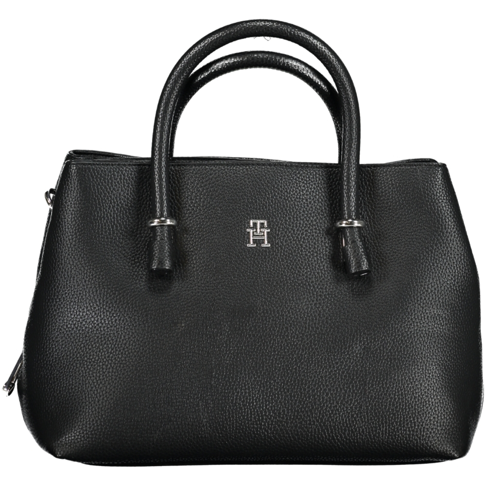 TOMMY HILFIGER BLACK WOMEN'S HANDBAG