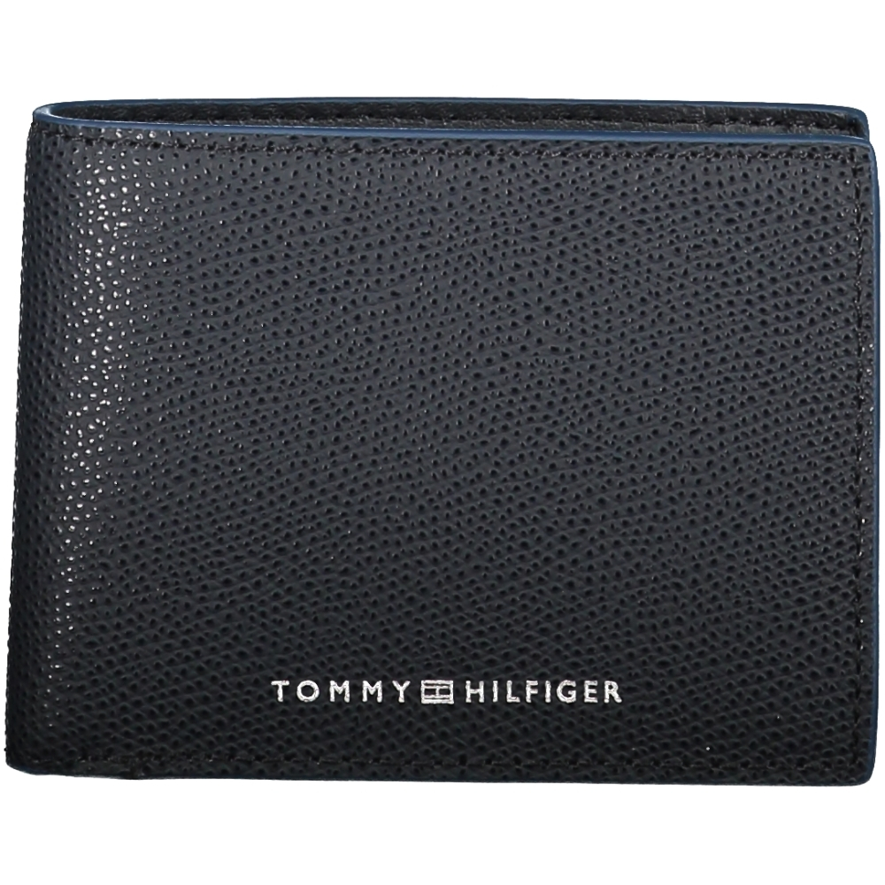 TOMMY HILFIGER MEN'S NAVY BLUE WALLET