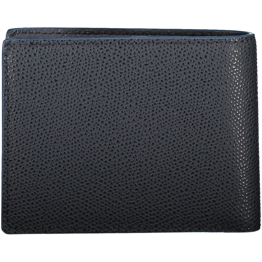 TOMMY HILFIGER MEN'S NAVY BLUE WALLET