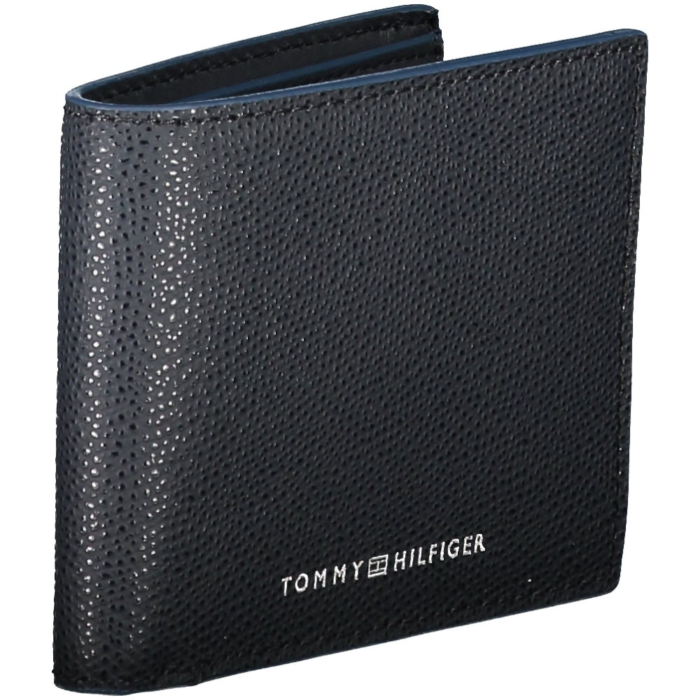 TOMMY HILFIGER MEN'S NAVY BLUE WALLET