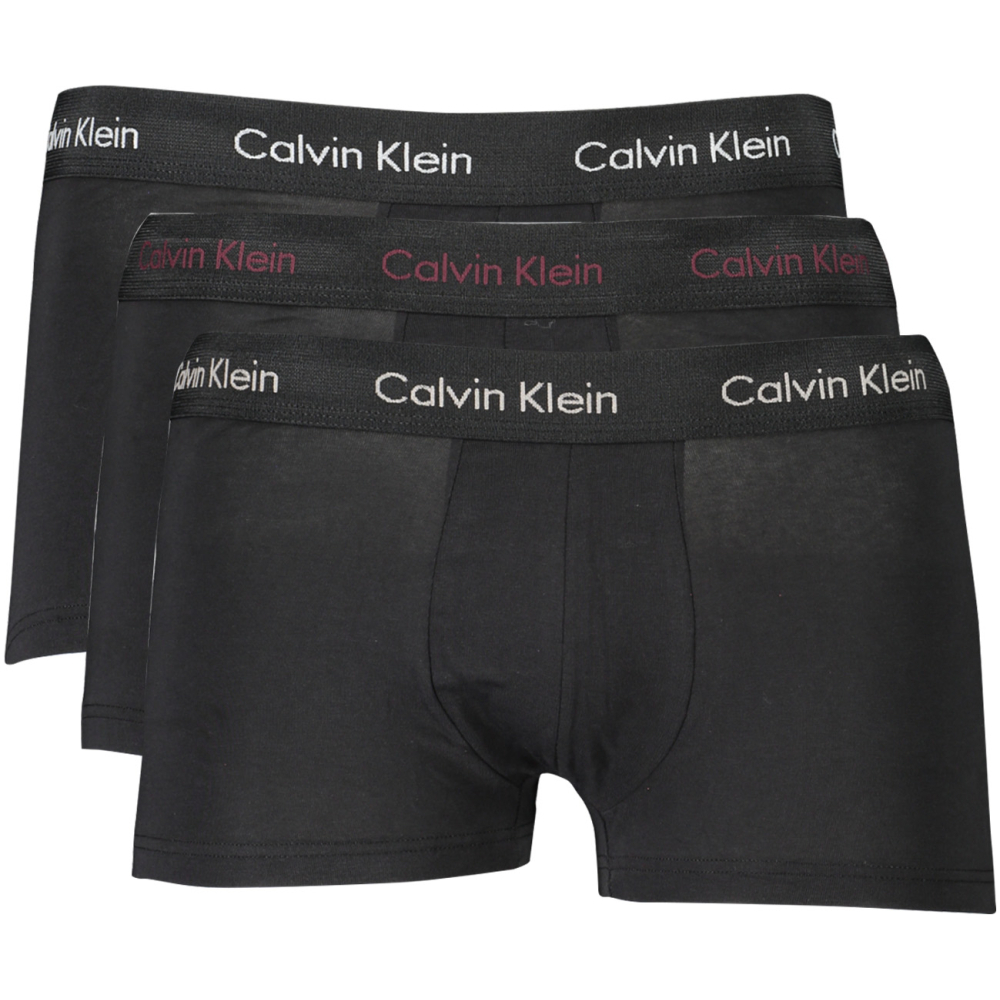 CALVIN KLEIN MEN'S BLACK BOXER 3-PACK