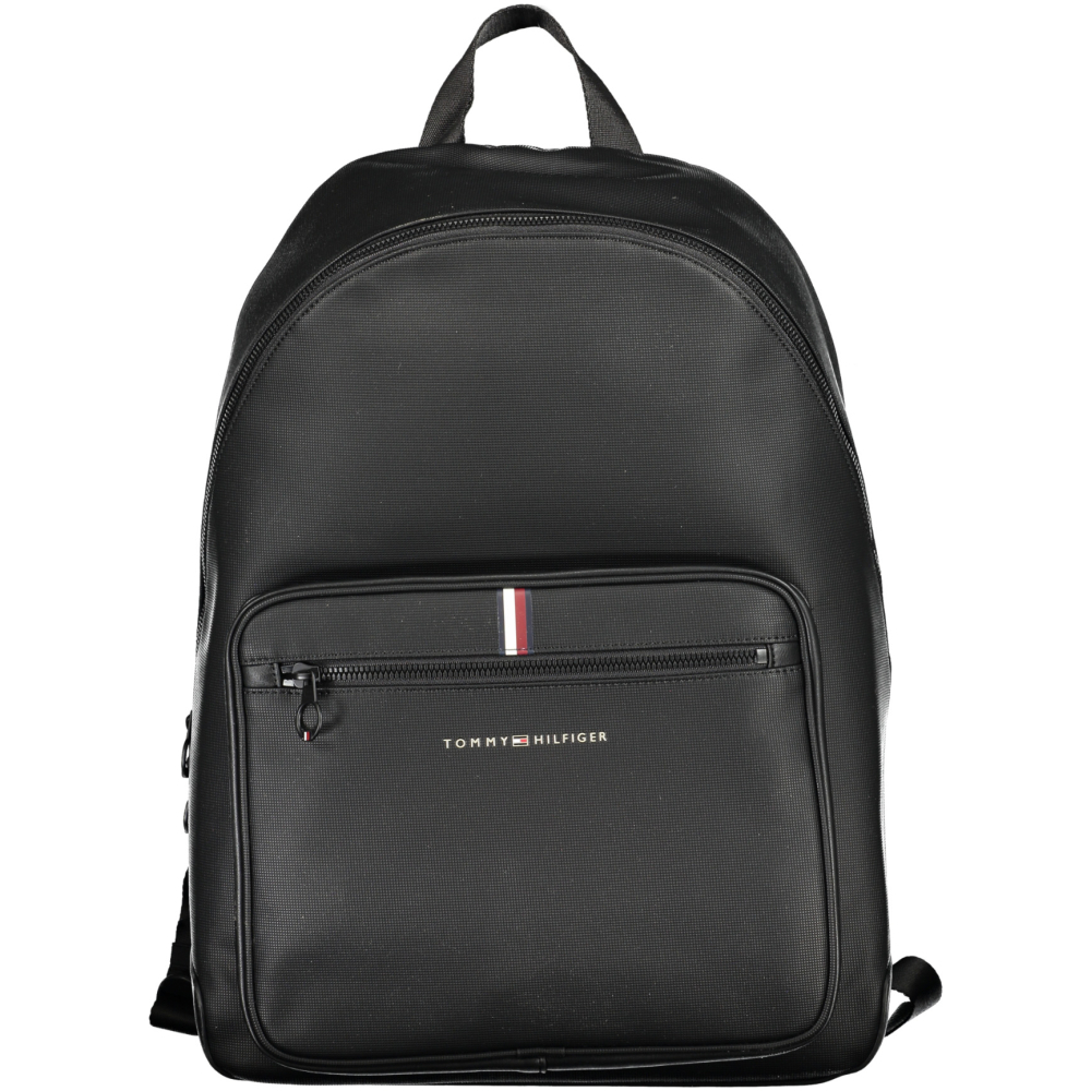 TOMMY HILFIGER MEN'S BLACK BACKPACK