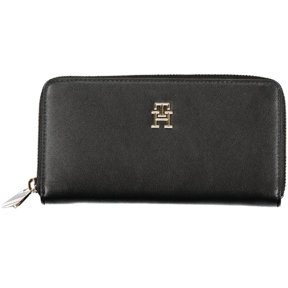 TOMMY HILFIGER BLACK WOMEN'S WALLET