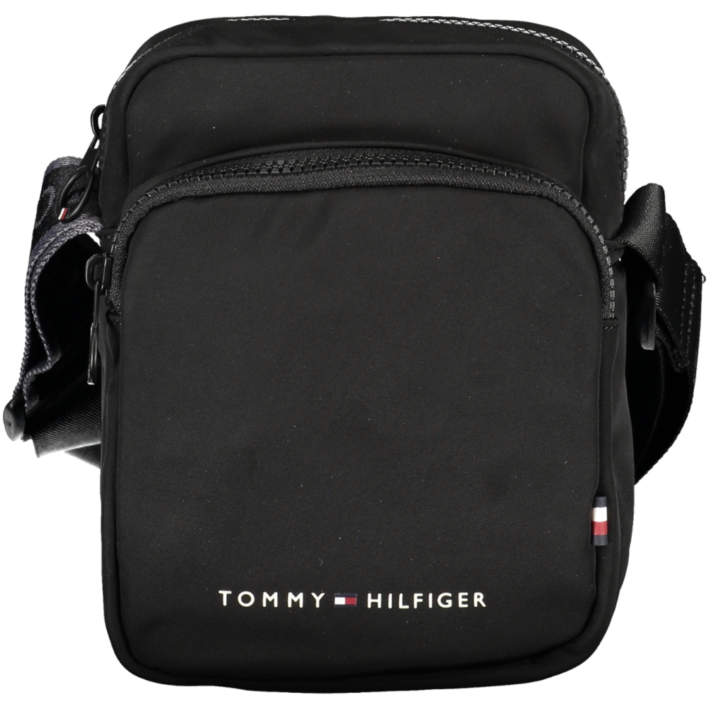 TOMMY HILFIGER MEN'S BLACK CROSSBODY BAG