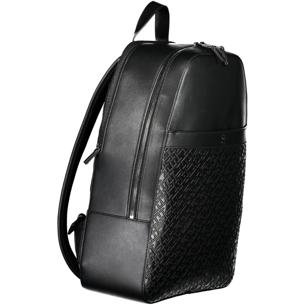 TOMMY HILFIGER MEN'S BLACK BACKPACK